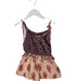 A Beige Sleeveless Rompers from Zimmermann in size 2T for girl. (Front View)