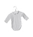 A White Long Sleeve Bodysuits from Bonpoint in size 0-3M for neutral. (Back View)