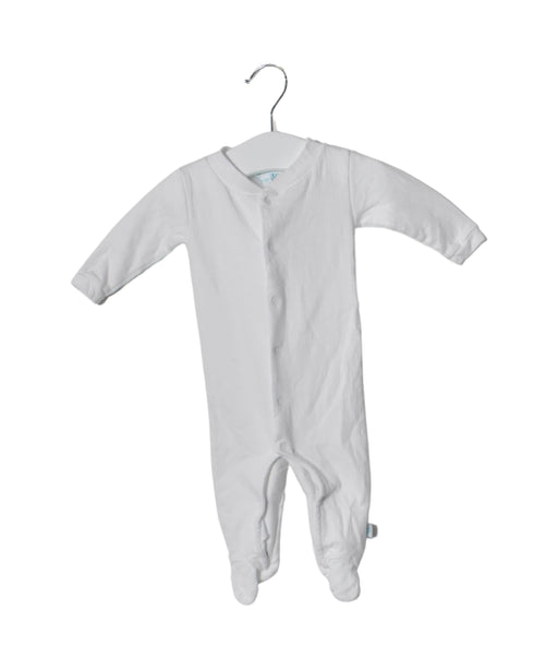 A White Long Sleeve Jumpsuits from Marie Chantal in size 0-3M for neutral. (Front View)