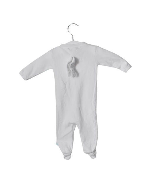 A White Long Sleeve Jumpsuits from Marie Chantal in size 0-3M for neutral. (Front View)
