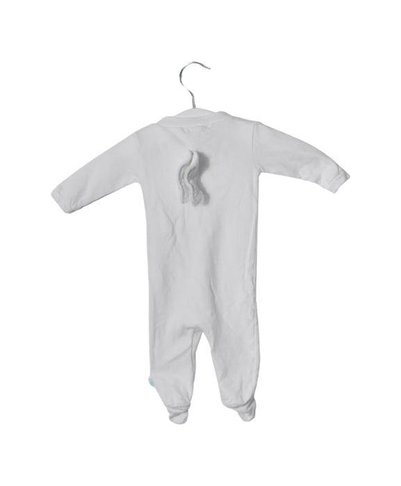 A White Long Sleeve Jumpsuits from Marie Chantal in size 0-3M for neutral. (Front View)