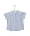 A Blue Short Sleeve Tops from Marie Chantal in size 12-18M for boy. (Front View)