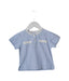 A Blue Short Sleeve Tops from Little Mercerie in size 2T for boy. (Front View)