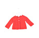 A Red Cardigans from Jacadi in size 6-12M for girl. (Front View)