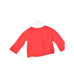 A Red Cardigans from Jacadi in size 6-12M for girl. (Front View)
