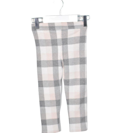 A Grey Leggings from Janie & Jack in size 2T for girl. (Front View)