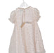 A Pink Short Sleeve Dresses from Velveteen in size 4T for girl. (Front View)