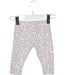 A Grey Leggings from Seed in size 0-3M for girl. (Back View)