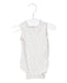 A White Long Sleeve Bodysuits from Seed in size 0-3M for neutral. (Front View)