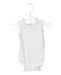 A White Long Sleeve Bodysuits from Seed in size 0-3M for neutral. (Front View)