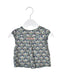 A Black Sleeveless Tops from Bonpoint in size 6-12M for girl. (Front View)