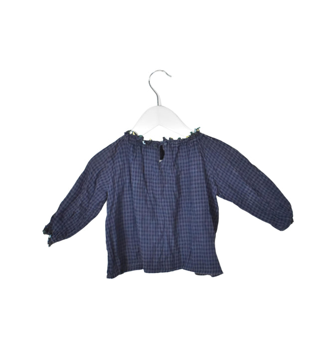 A Black Long Sleeve Tops from Caramel Baby & Child in size 6-12M for girl. (Back View)