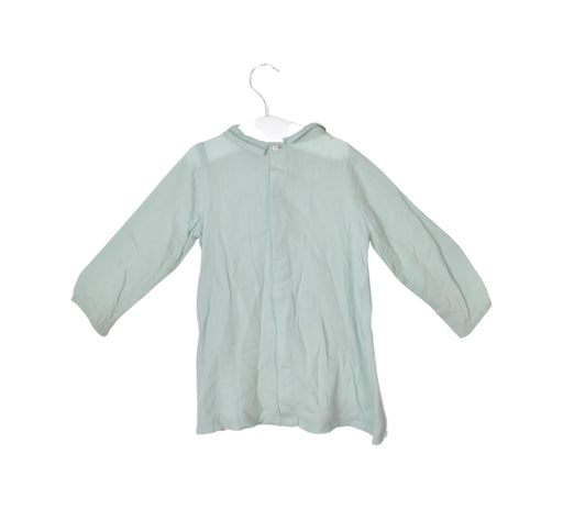 A Green Long Sleeve Dresses from Caramel Baby & Child in size 2T for girl. (Front View)
