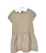 A Brown Short Sleeve Dresses from Bonpoint in size 2T for girl. (Front View)