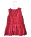 A Red Sleeveless Dresses from Trussardi in size 6-12M for girl. (Front View)