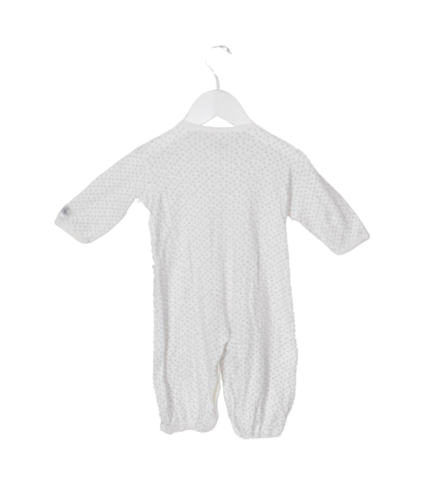 A Navy Long Sleeve Jumpsuits from Petit Bateau in size 3-6M for neutral. (Back View)