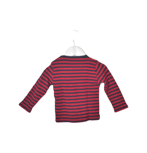 A Red Long Sleeve Tops from Petit Bateau in size 12-18M for neutral. (Front View)