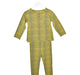 A Yellow Pyjama Sets from Kidscase in size 4T for neutral. (Back View)