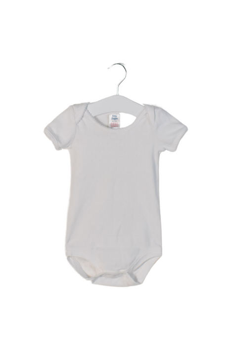A White Short Sleeve Bodysuits from Boden in size 18-24M for neutral. (Front View)