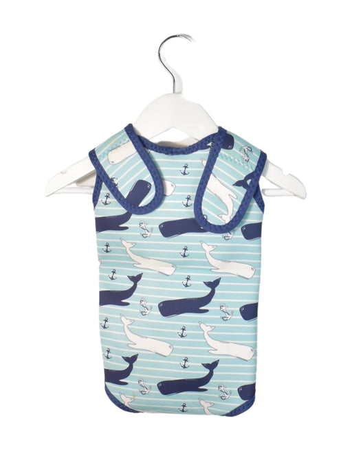A Blue Wetsuits from Splash About in size S for neutral. (Front View)