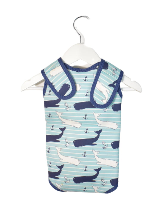 A Blue Wetsuits from Splash About in size S for neutral. (Back View)