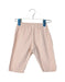 A Pink Casual Pants from Petit Bateau in size 6-12M for girl. (Front View)