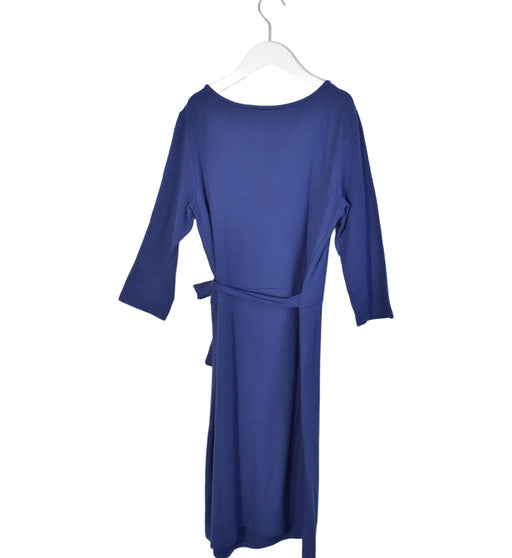 A Blue Long Sleeve Dresses from Seraphine in size M for maternity. (Front View)