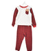 A Red Pyjama Sets from Organic Mom in size 8Y for neutral. (Front View)