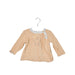 A Orange Long Sleeve Tops from bellybutton in size 3-6M for neutral. (Back View)