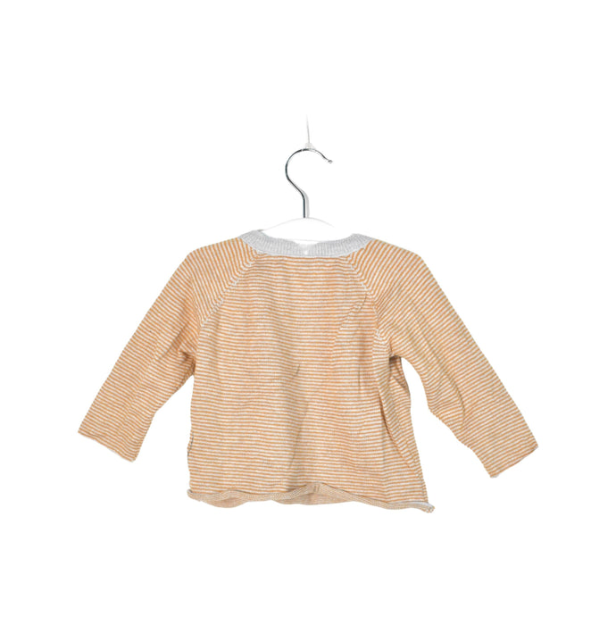 A Orange Long Sleeve Tops from bellybutton in size 3-6M for neutral. (Back View)