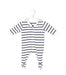 A White Long Sleeve Jumpsuits from Petit Bateau in size 3-6M for neutral. (Front View)