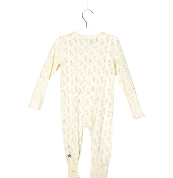 A Yellow Long Sleeve Jumpsuits from bellybutton in size 3-6M for neutral. (Front View)