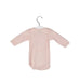 A Pink Long Sleeve Bodysuits from Petit Bateau in size 0-3M for girl. (Back View)