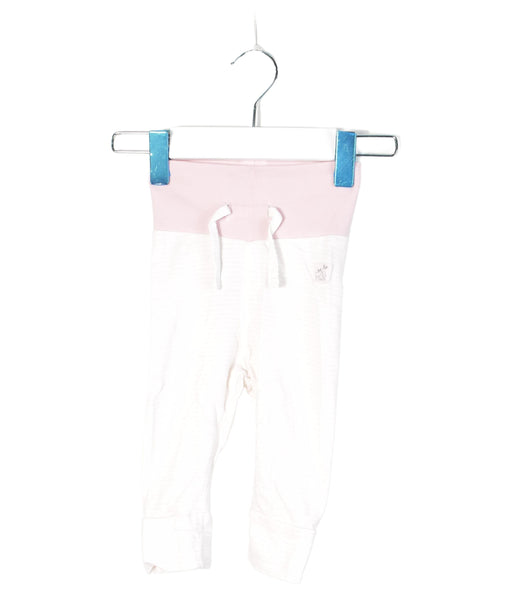 A Pink Sweatpants from Sigikid in size 0-3M for girl. (Front View)