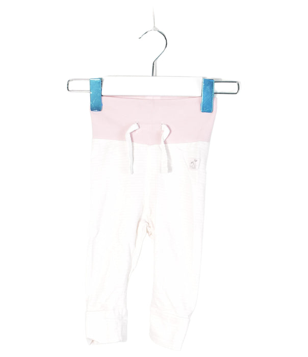 A Pink Sweatpants from Sigikid in size 0-3M for girl. (Front View)