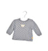 A Black Long Sleeve Tops from Steiff in size 0-3M for neutral. (Back View)