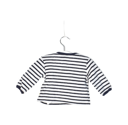 A Black Long Sleeve Tops from Steiff in size 0-3M for neutral. (Front View)