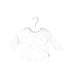 A White Long Sleeve Tops from Sigikid in size 0-3M for neutral. (Front View)