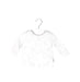 A White Long Sleeve Tops from Sigikid in size 0-3M for neutral. (Front View)