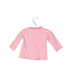 A Pink Long Sleeve Tops from Sigikid in size 0-3M for girl. (Back View)