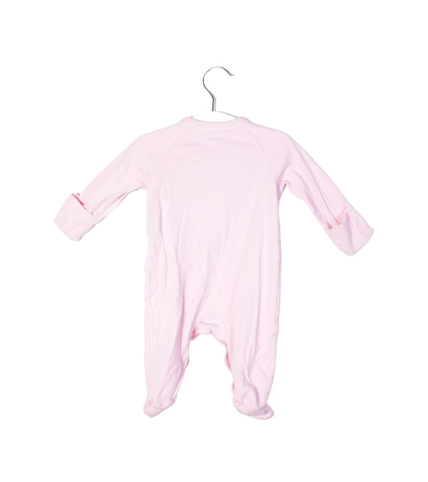 A Pink Long Sleeve Jumpsuits from Ralph Lauren in size 0-3M for girl. (Back View)