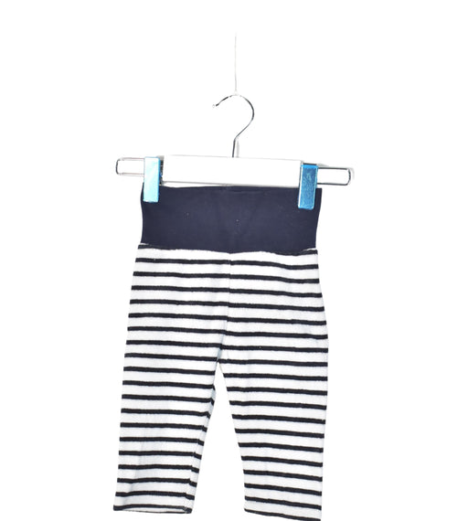 A Black Sweatpants from Steiff in size 0-3M for boy. (Front View)