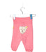 A Pink Sweatpants from Steiff in size 0-3M for girl. (Front View)