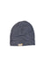 A Black Beanies from Steiff in size O/S for neutral. (Front View)