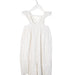 A White Sleeveless Dresses from Bonpoint in size 6T for girl. (Back View)