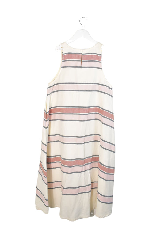 A Beige Sleeveless Dresses from Hatch in size XS for maternity. (Front View)