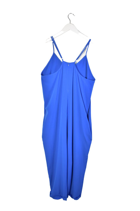 A Blue Sleeveless Jumpsuits from Hatch in size M for maternity. (Back View)