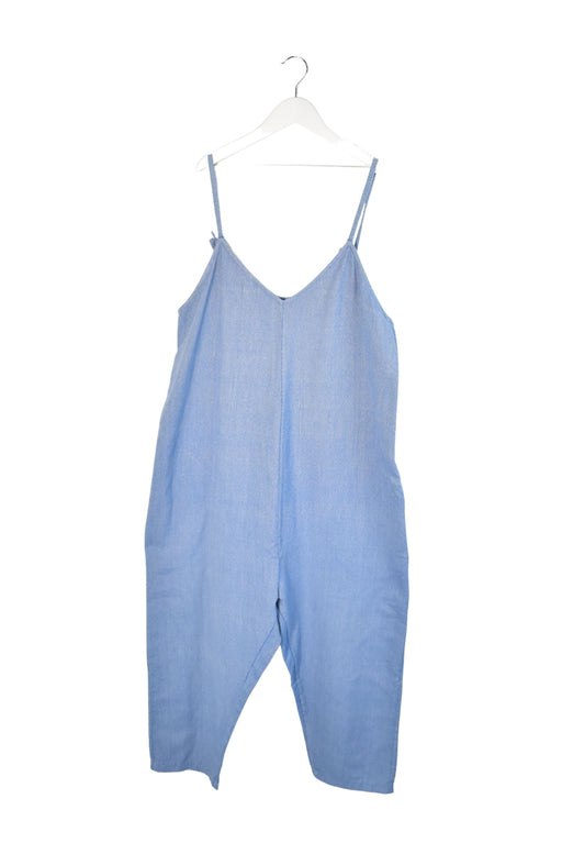 A Blue Sleeveless Jumpsuits from Hatch in size M for maternity. (Front View)