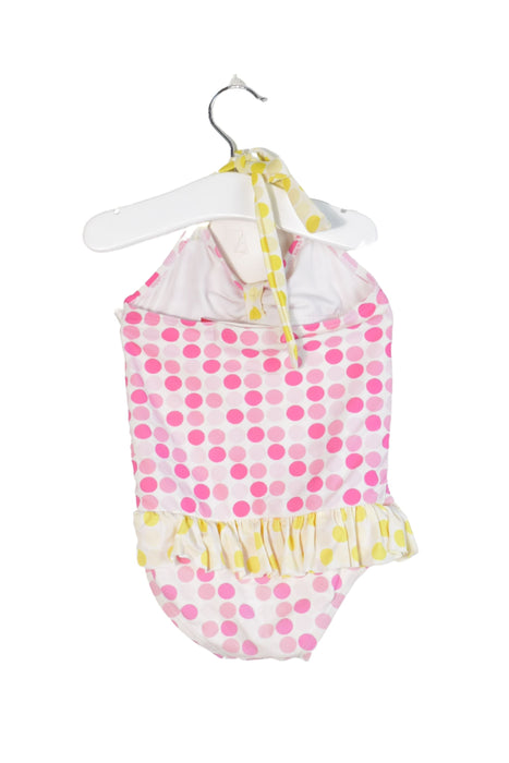 A Pink Swimsuits from Young Hearts by Collette Dinnigan in size 3T for girl. (Back View)