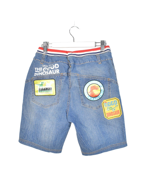 A Blue Shorts from Why and 1/2 in size 13Y for boy. (Front View)